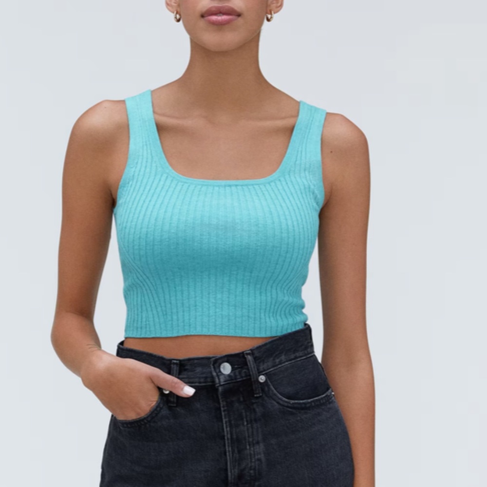 Everlane The Cotton-Merino Cami NWT